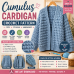 Cumulus Cardigan Crochet Pattern